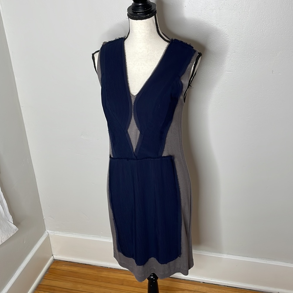 3.1 Phillip Lim Mixed media knit dress - Picture 1 of 8